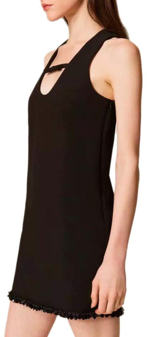 Twin-set TWINSET MINI DRESS Zwart