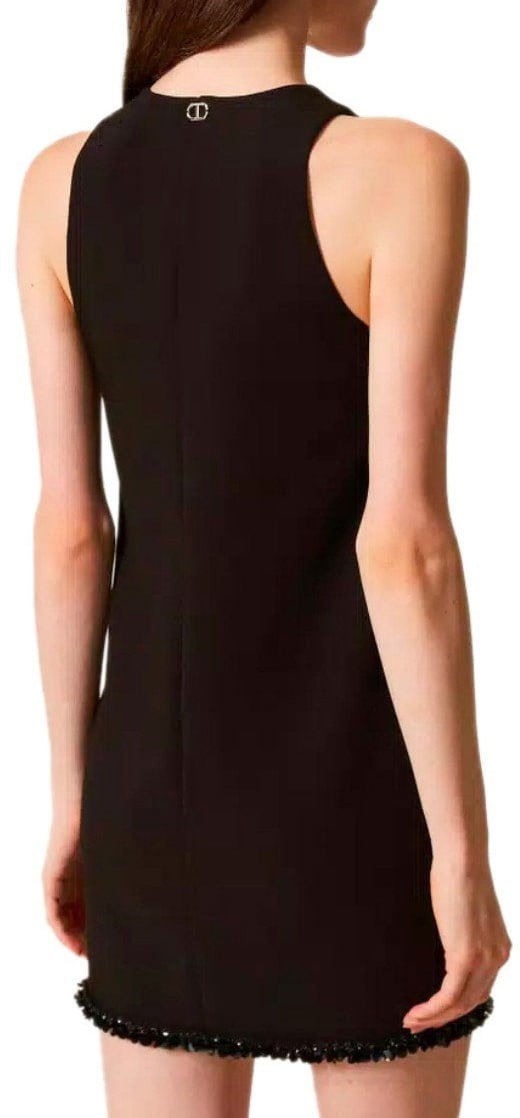 Twin-set TWINSET MINI DRESS Zwart