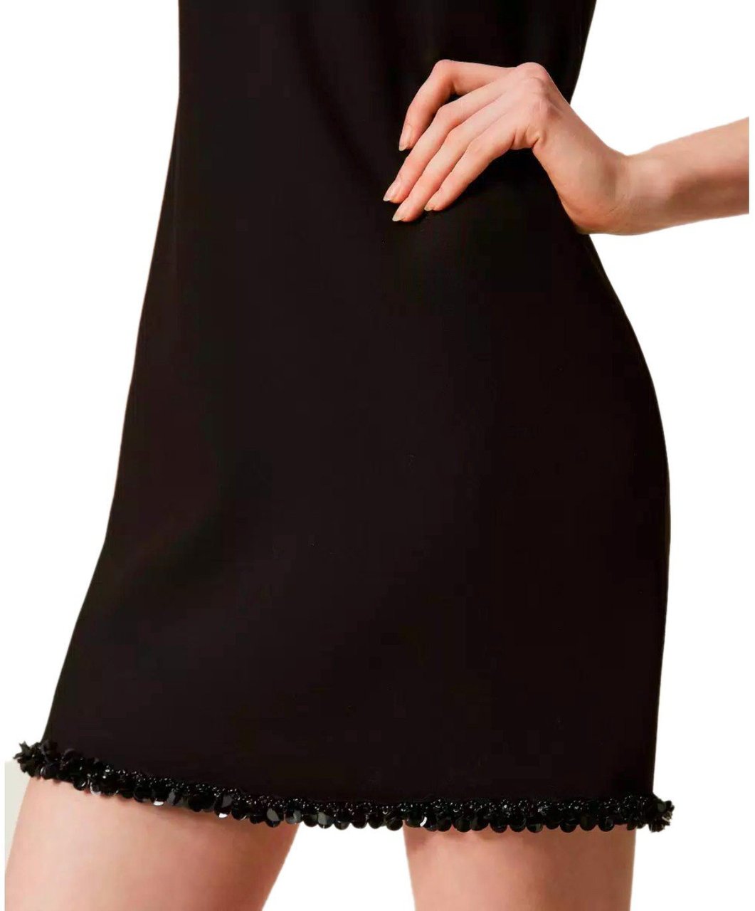 Twin-set TWINSET MINI DRESS Zwart