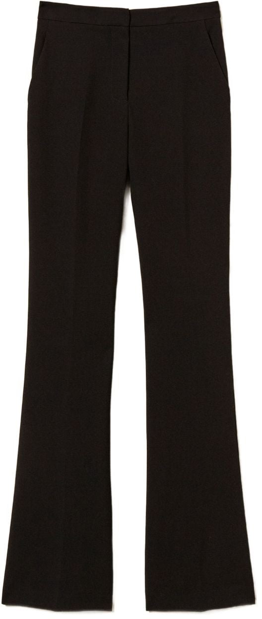 Twin-set Trousers Black Zwart