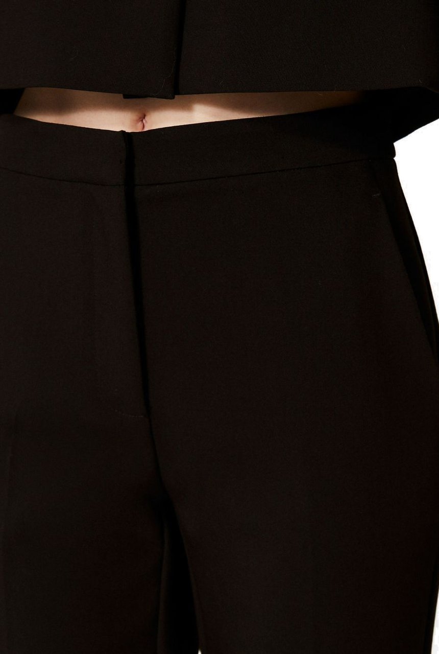 Twin-set Trousers Black Zwart