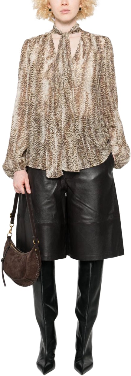 Twin-set Shirts Brown Bruin
