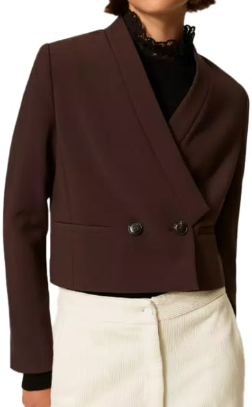 Twin-set Jackets Black Zwart