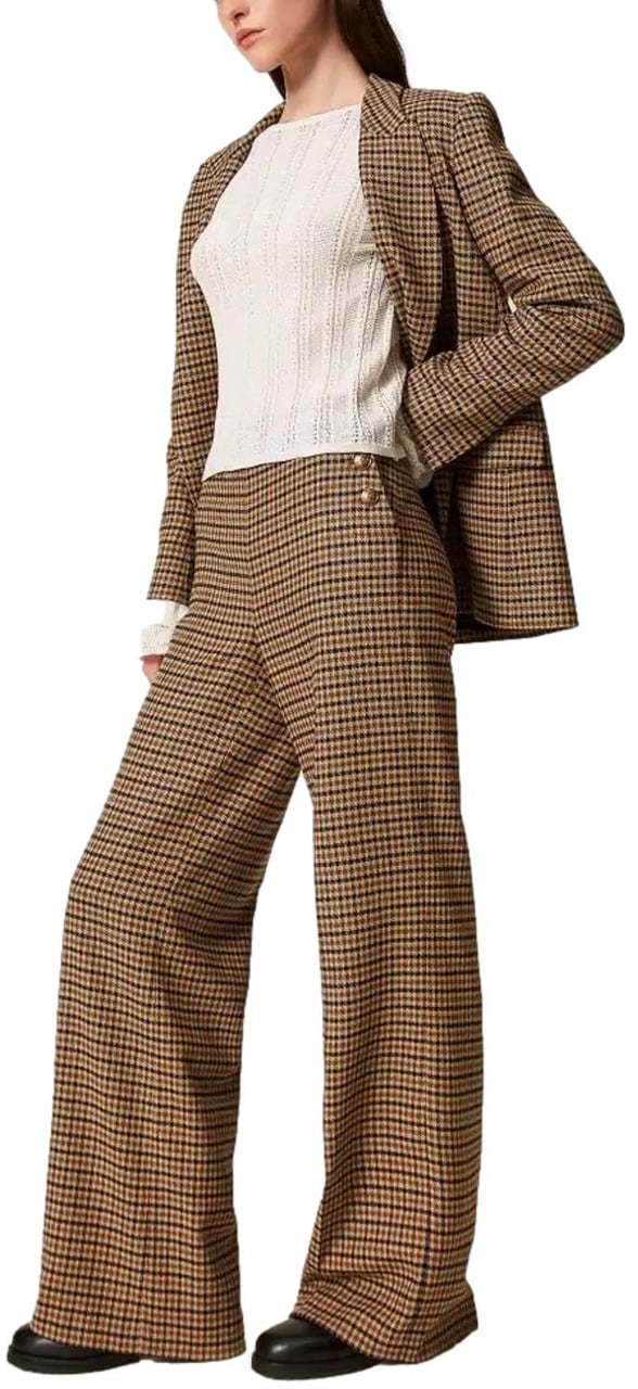 Twin-set Trousers Camelblack Zwart