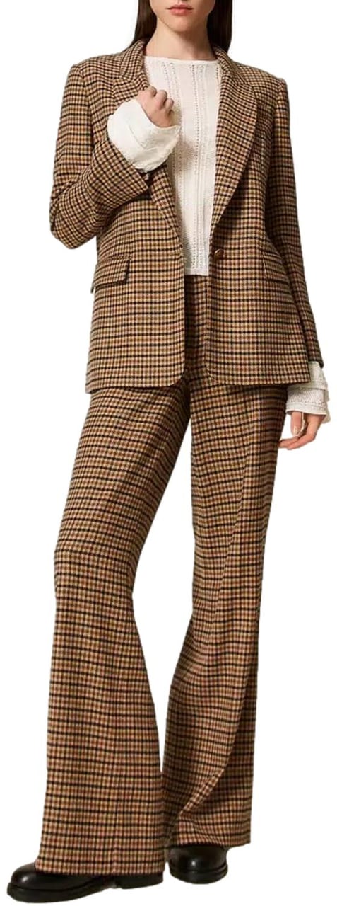 Twin-set Trousers Camelblack Zwart