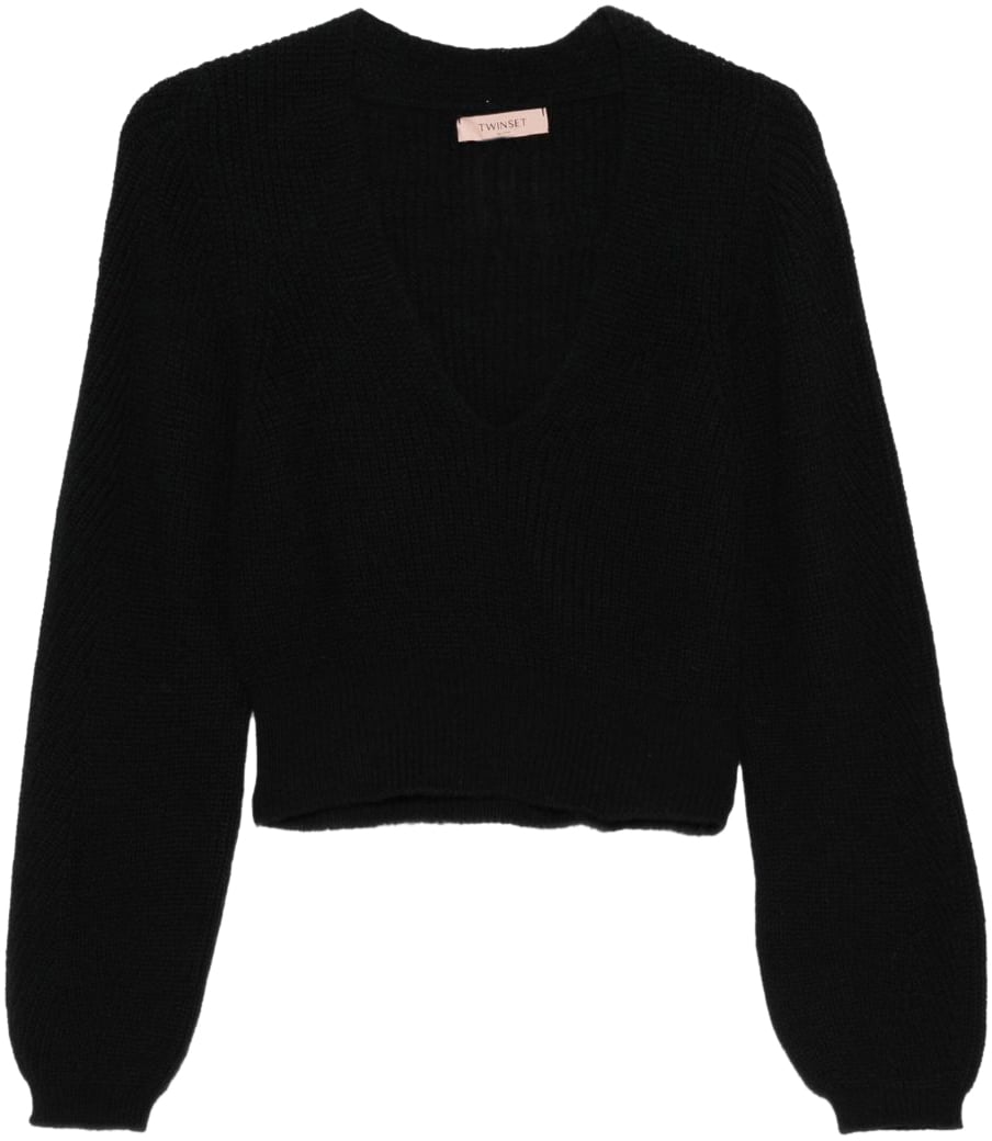 Twin-set Sweaters Black Zwart