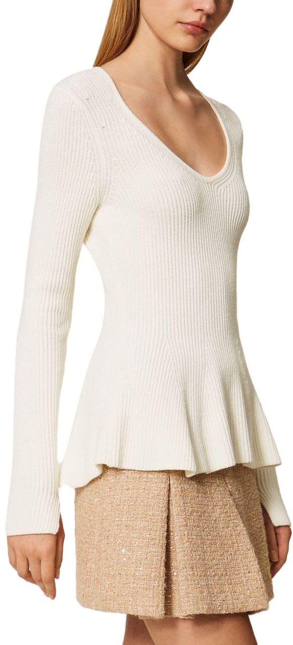 Twin-set Sweaters Neve Wit
