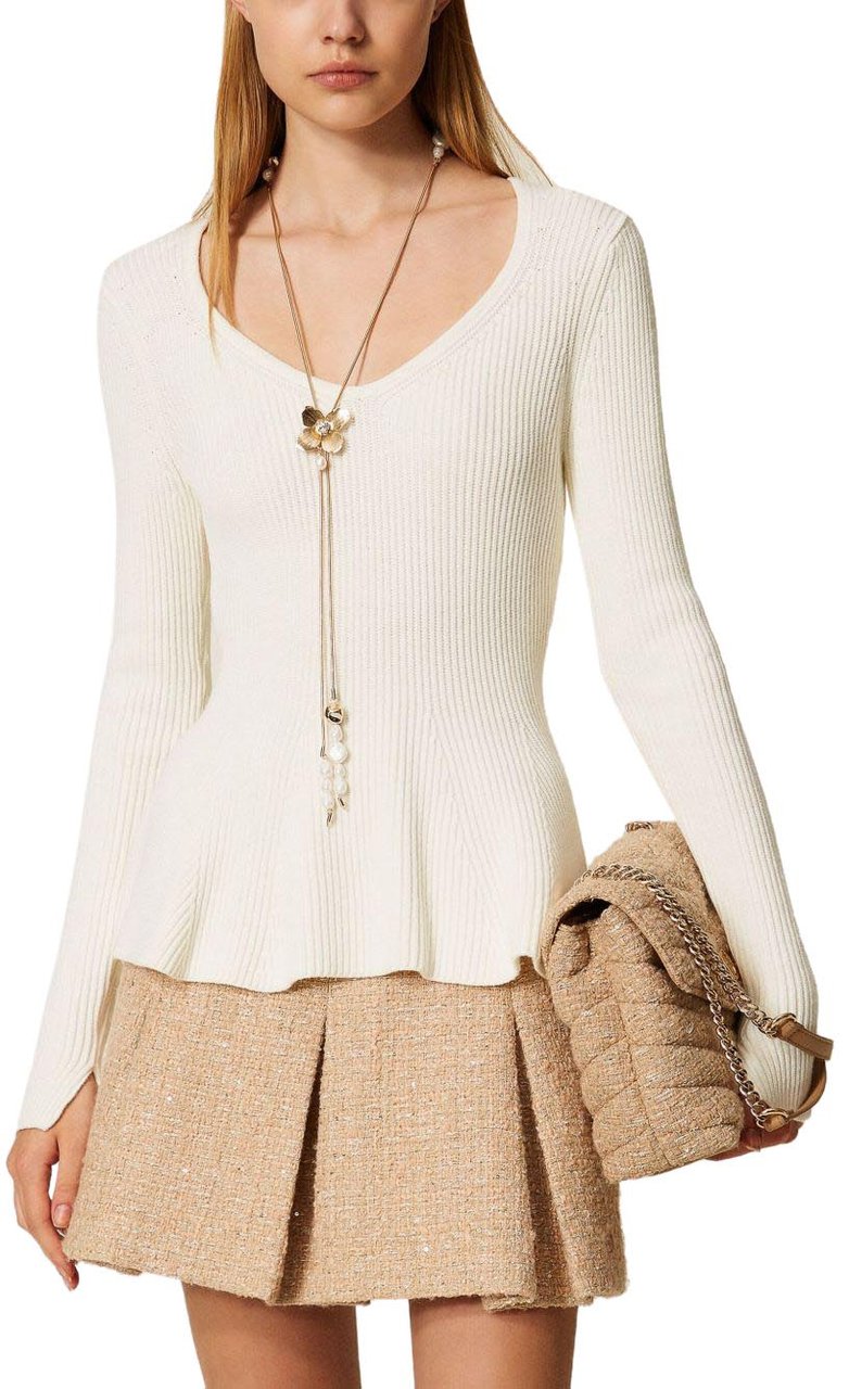 Twin-set Sweaters Neve Wit