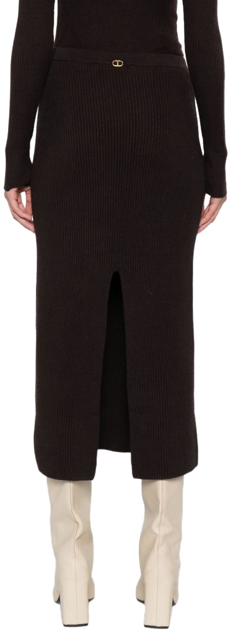 Twin-set Skirts Black Zwart