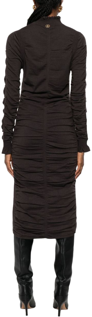 Twin-set Dresses Brown Bruin