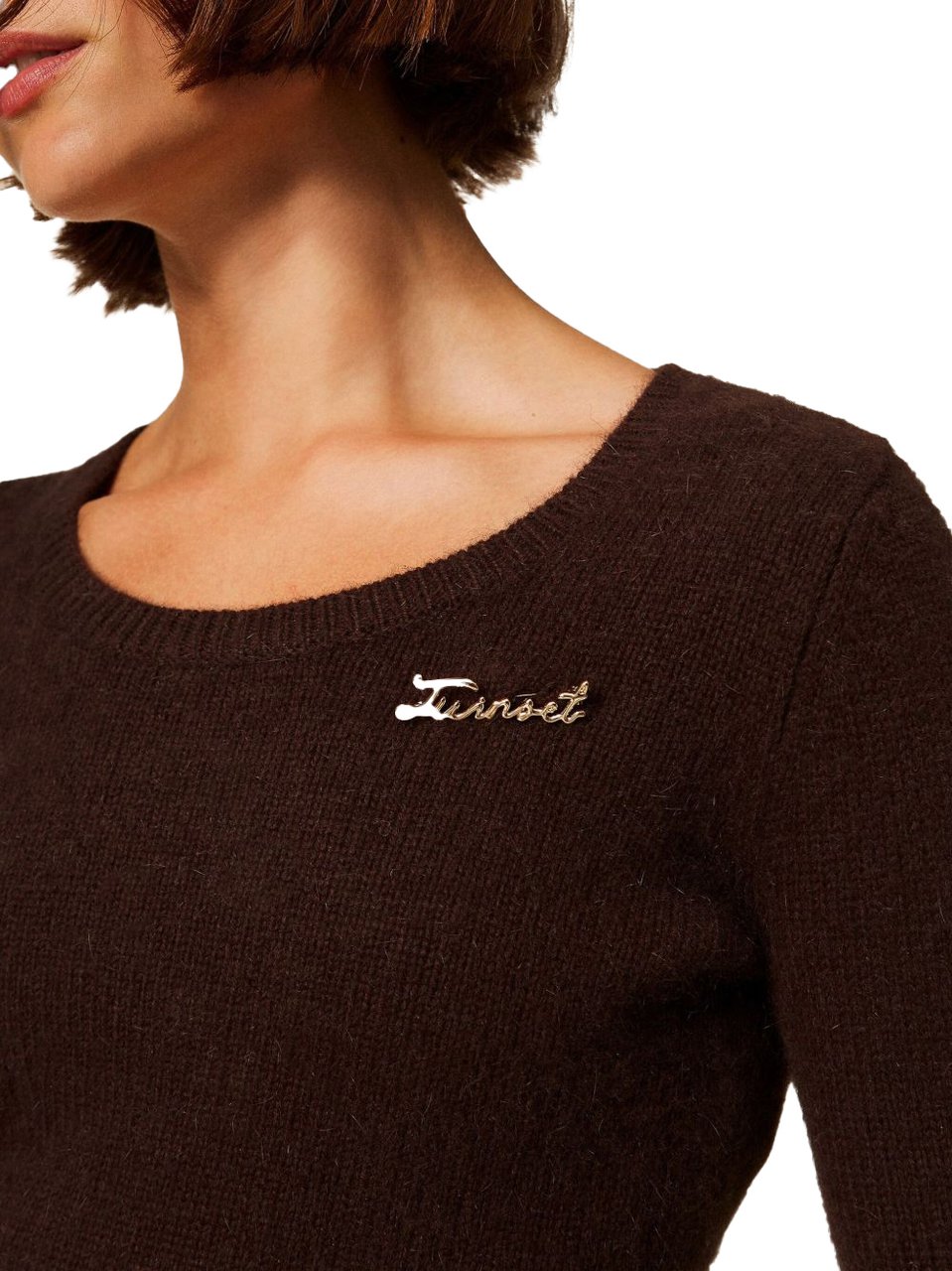 Twin-set Sweaters Brown Bruin