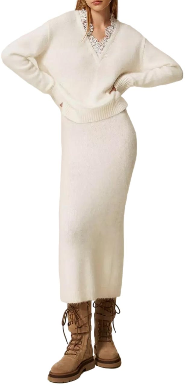 Twin-set Skirts Black Zwart
