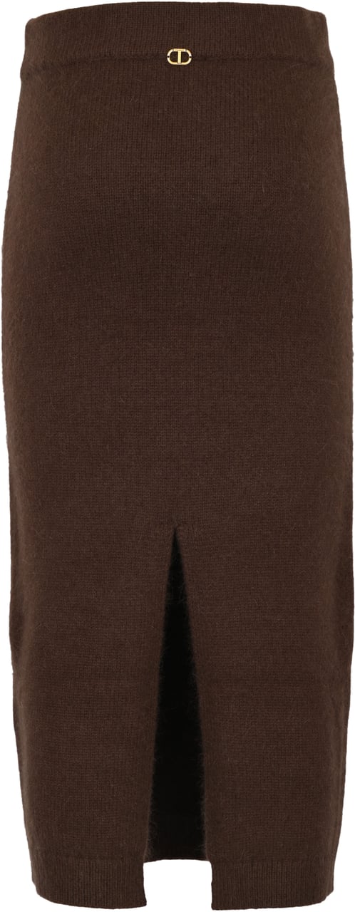 Twin-set Skirts Black Chocolate Zwart