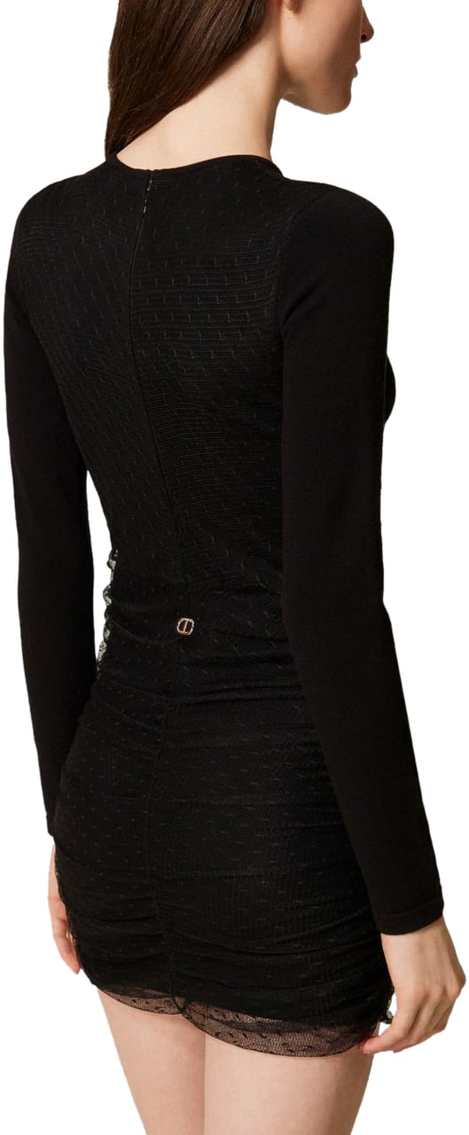 Twin-set Dresses Black Zwart