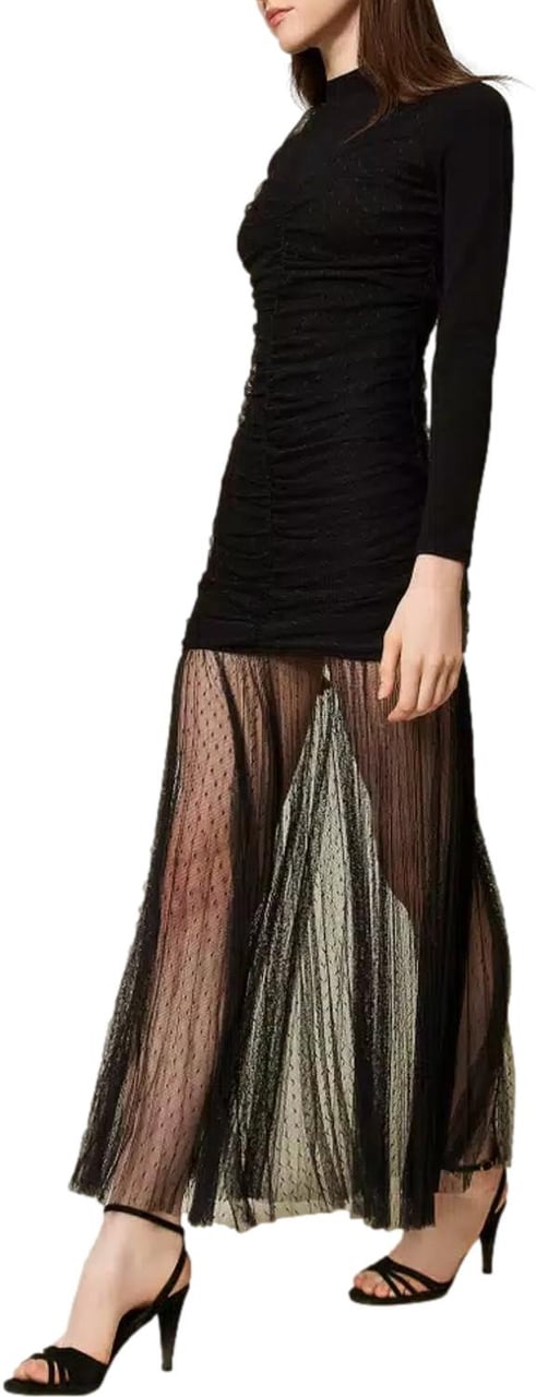 Twin-set Dresses Black Zwart