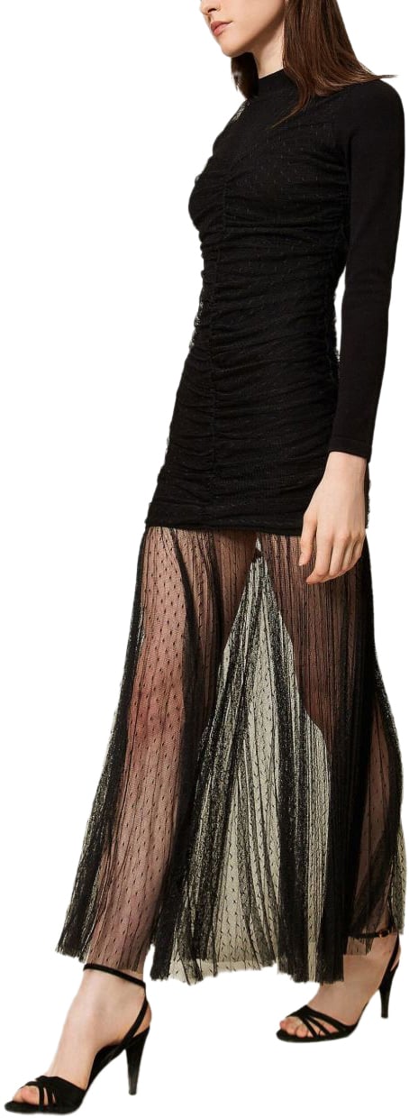 Twin-set Dresses Black Zwart