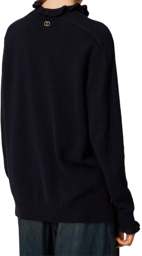 Twin-set Twin-set Maglie Classic Blue Blauw