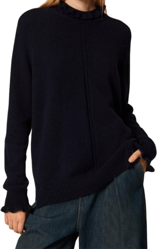 Twin-set Twin-set Maglie Classic Blue Blauw