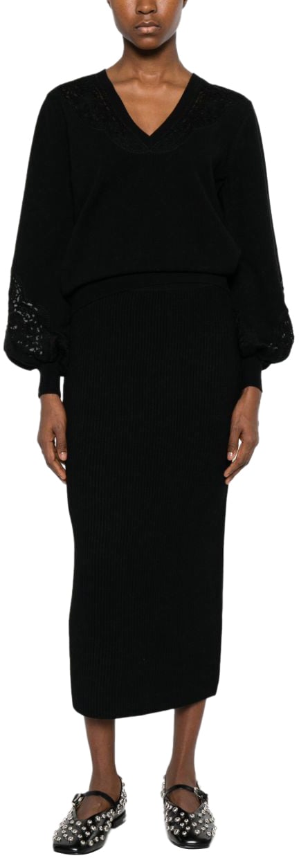 Twin-set Sweaters Black Zwart