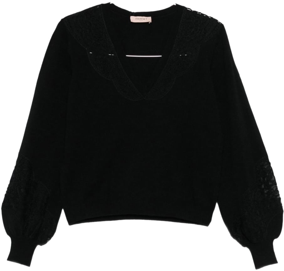 Twin-set Sweaters Black Zwart