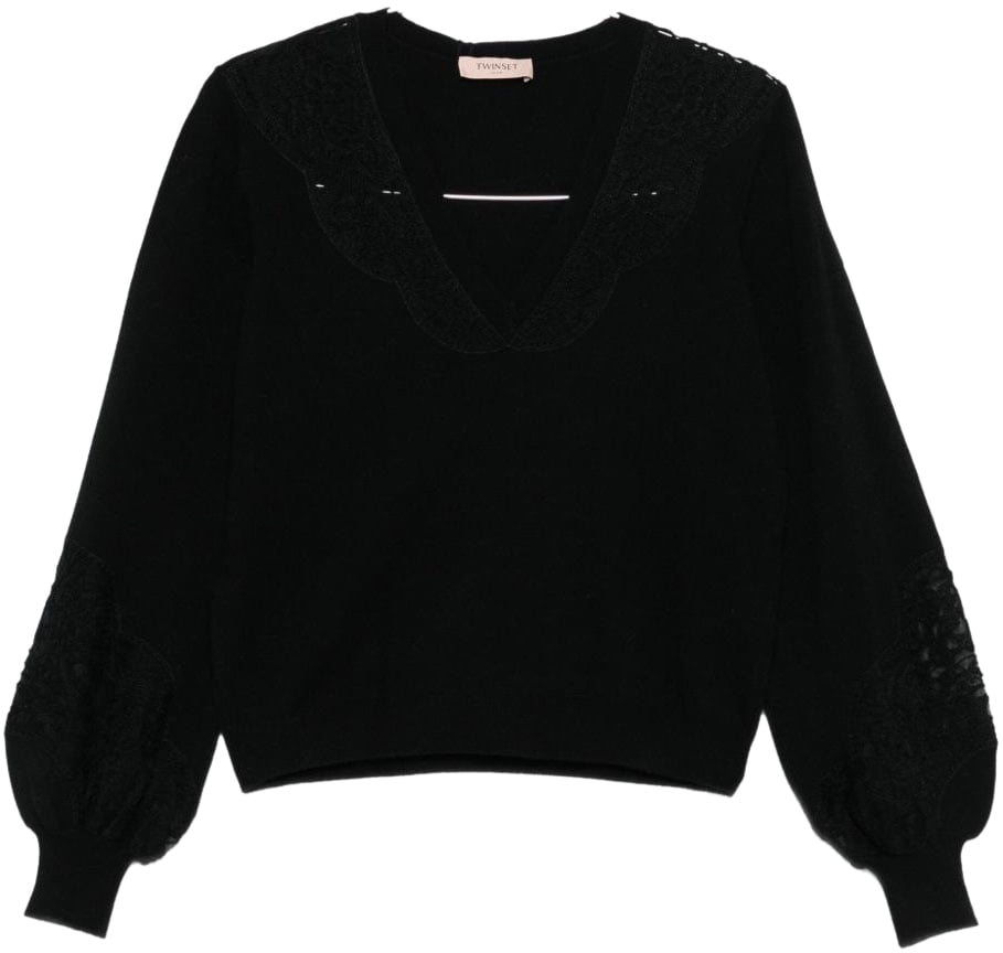 Twin-set Sweaters Black Zwart
