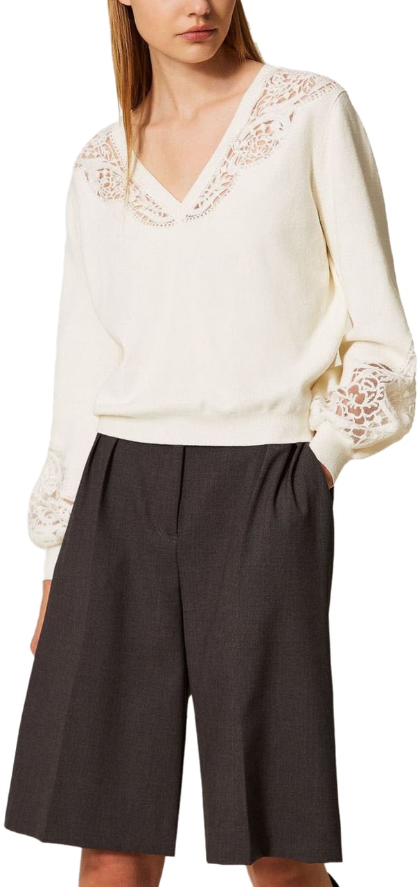 Twin-set Sweaters Neve Wit