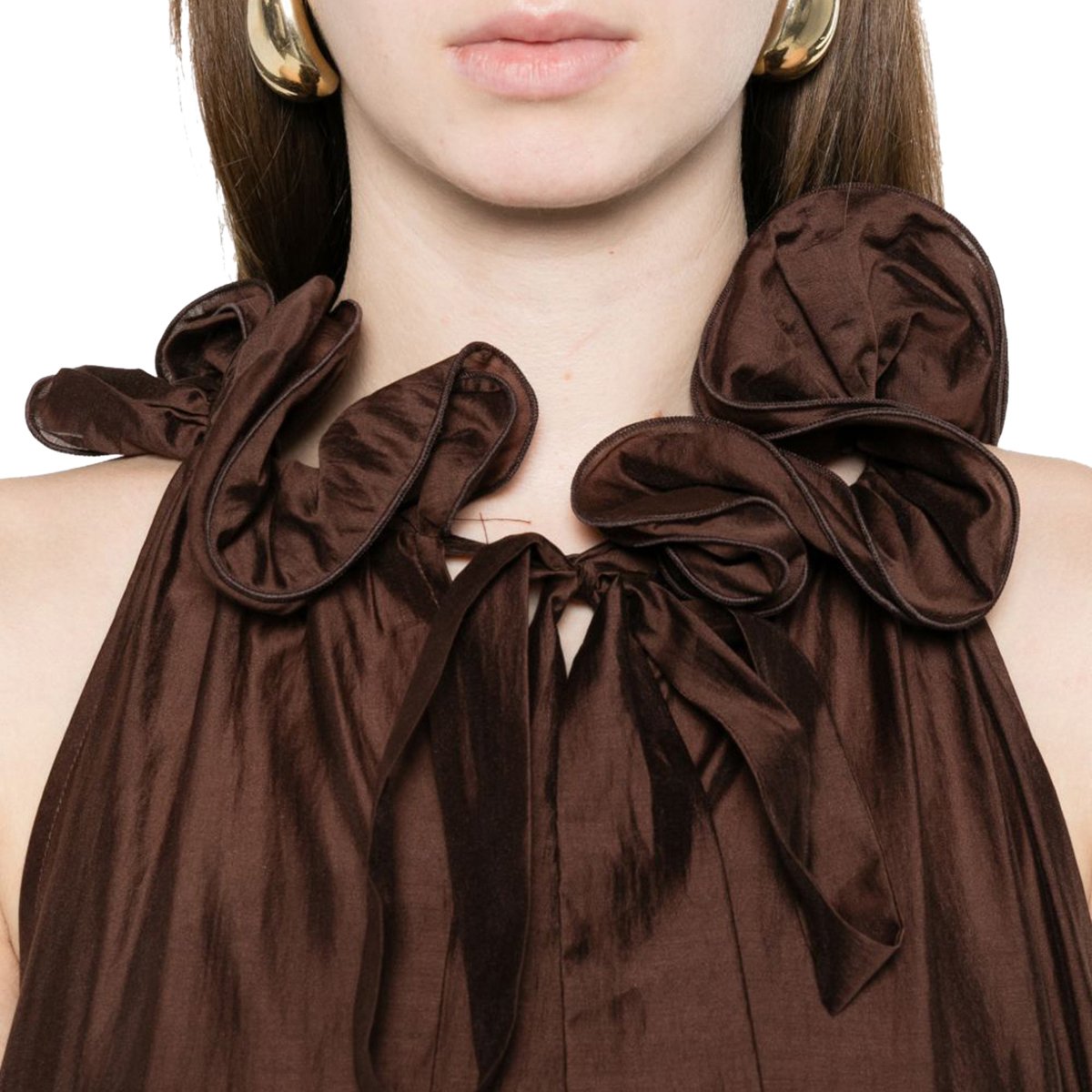 Twin-set Dresses Chocolate Lab Bruin