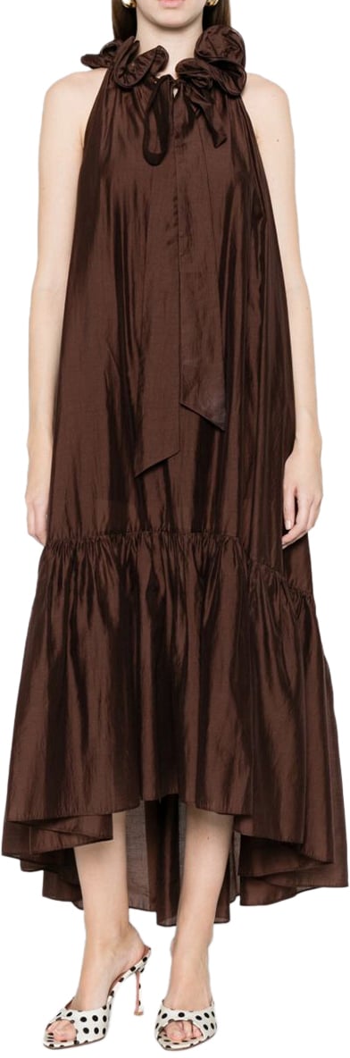 Twin-set Dresses Chocolate Lab Bruin