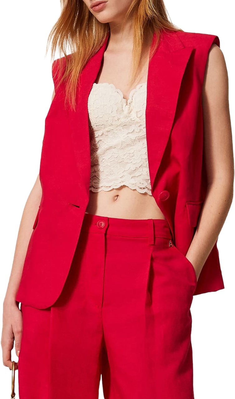 Twin-set Shorts Magenta Paars