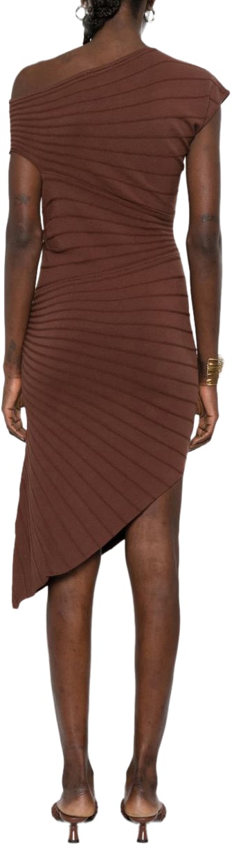 Twin-set Dresses Chocolate Lab Bruin