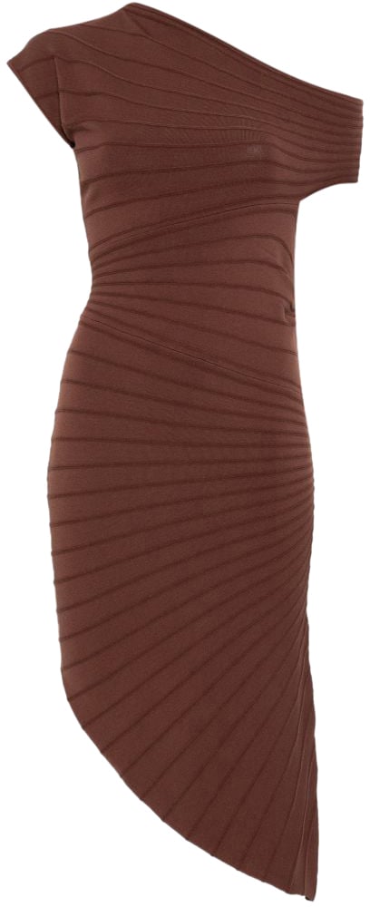 Twin-set Dresses Chocolate Lab Bruin