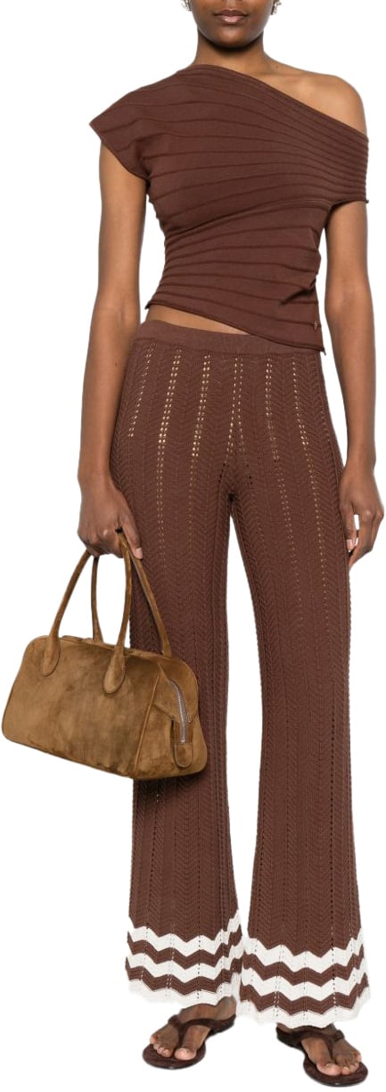 Twin-set Sweaters Chocolate Lab Bruin