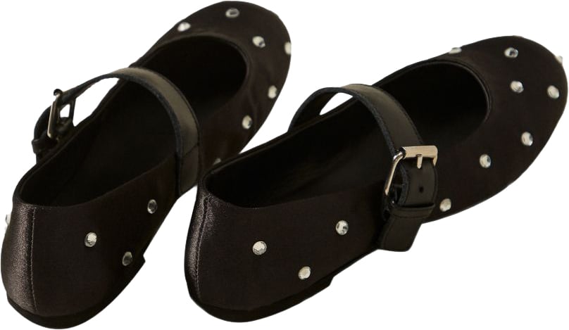 Twin-set Flat Shoes Black Zwart