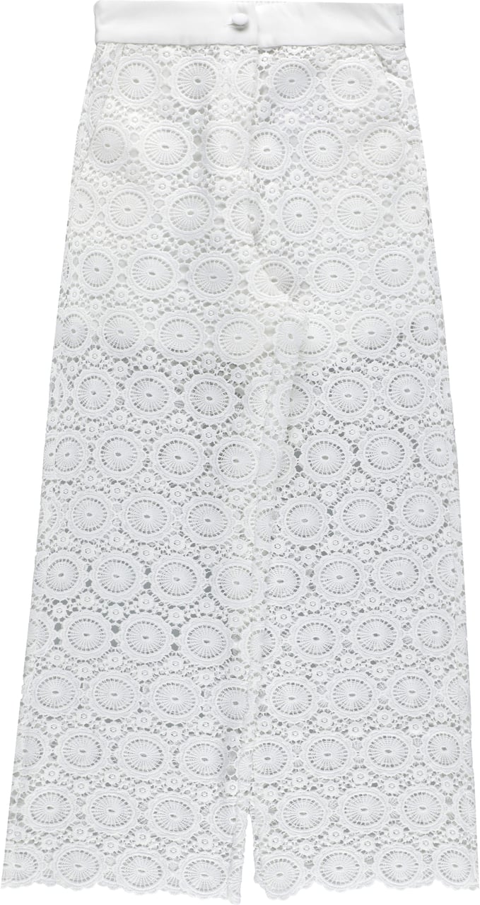 Twin-set Trousers Bianco Wit