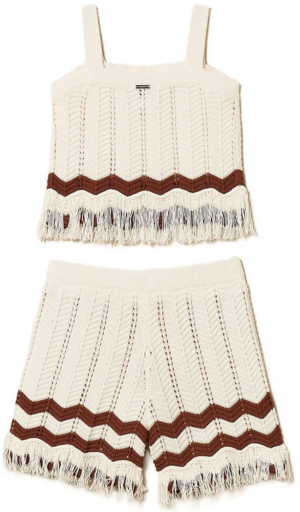 Twin-set Dresses Milk Wit