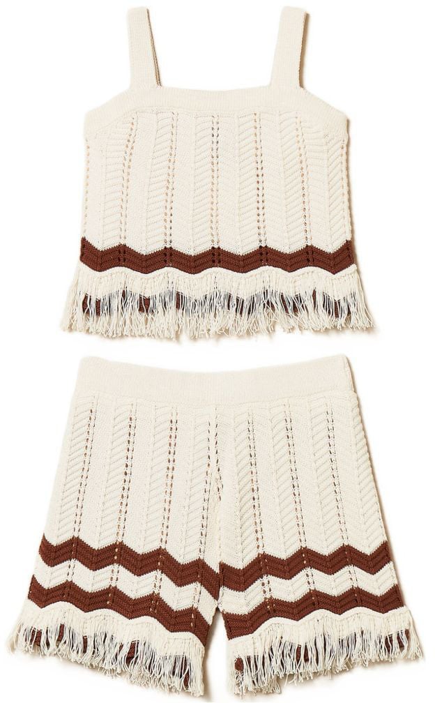 Twin-set Dresses Milk Wit