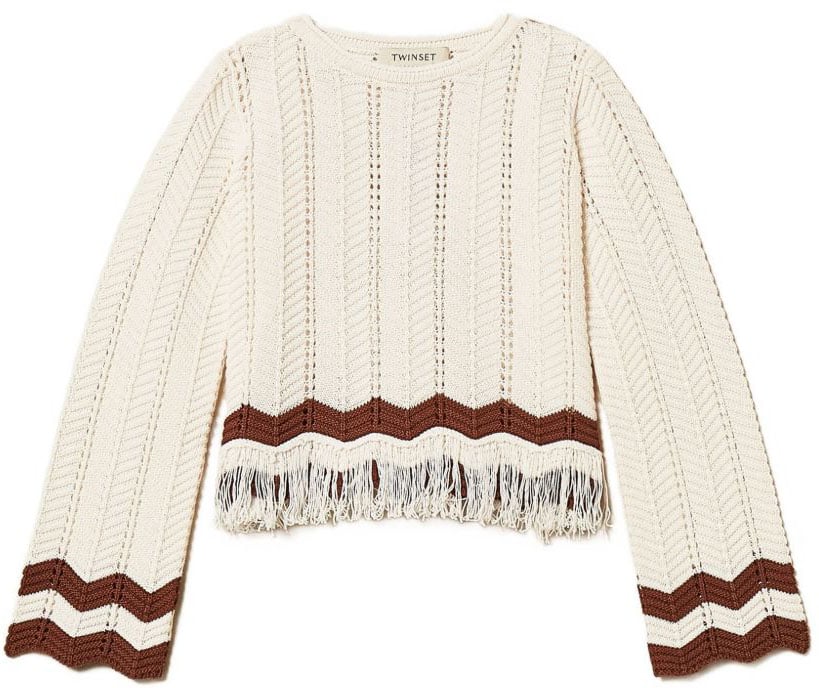 Twin-set Sweaters Milk Wit