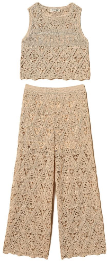 Twin-set Dresses Safari Bruin