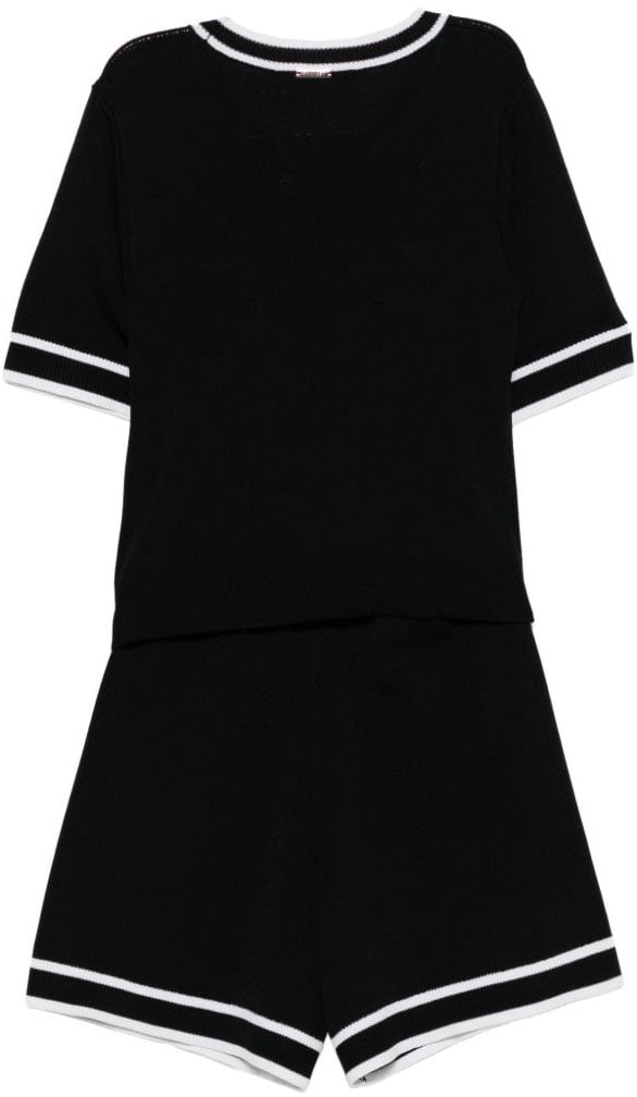 Twin-set Dresses Nerooff White Zwart