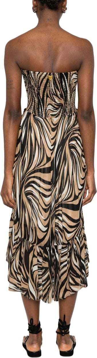 Twin-set Dresses Nero Beige