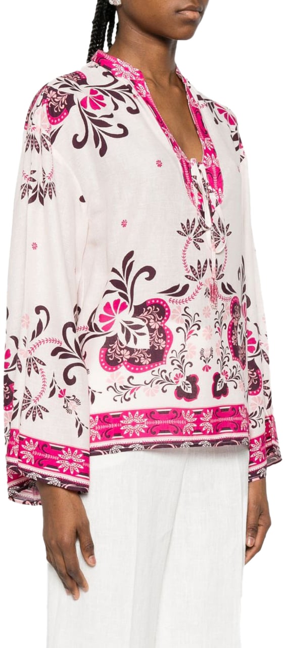 Twin-set Shirts Fucshia Paars