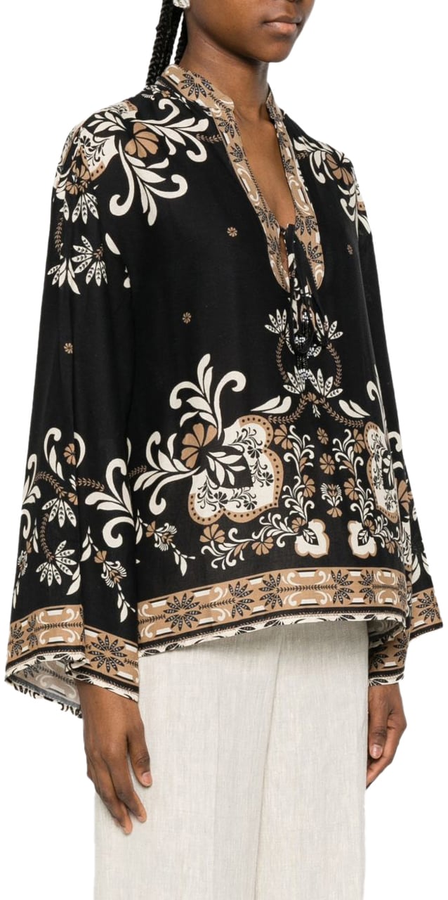 Twin-set Shirts Black Zwart