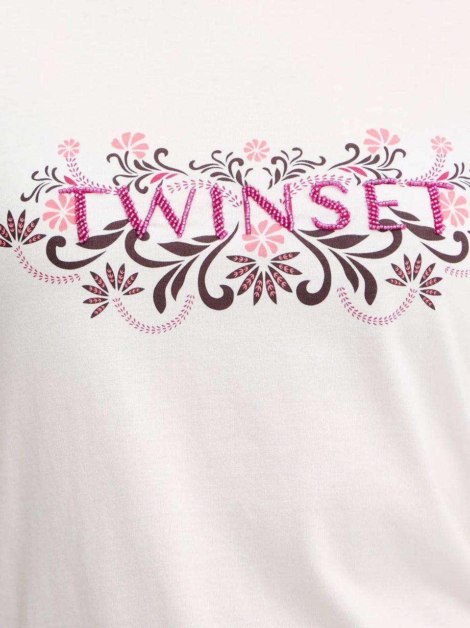 Twin-set T-Shirts And Polos Off White Wit