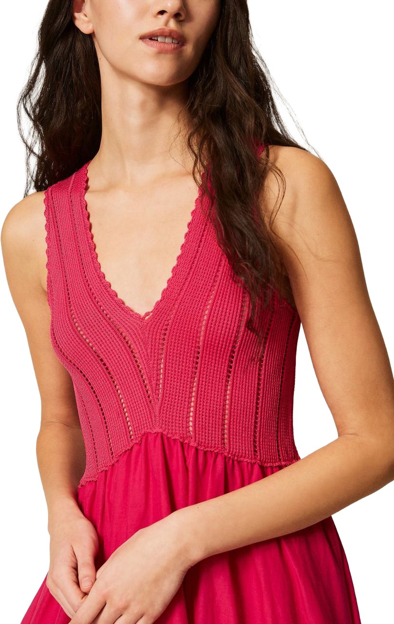 Twin-set Dresses Cyclamen Roze