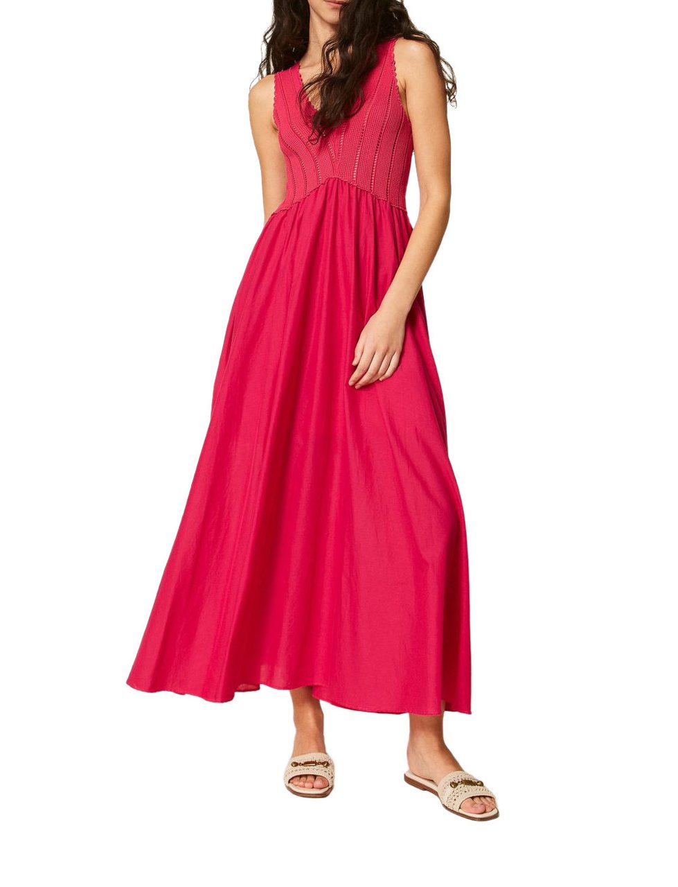 Twin-set Dresses Cyclamen Roze