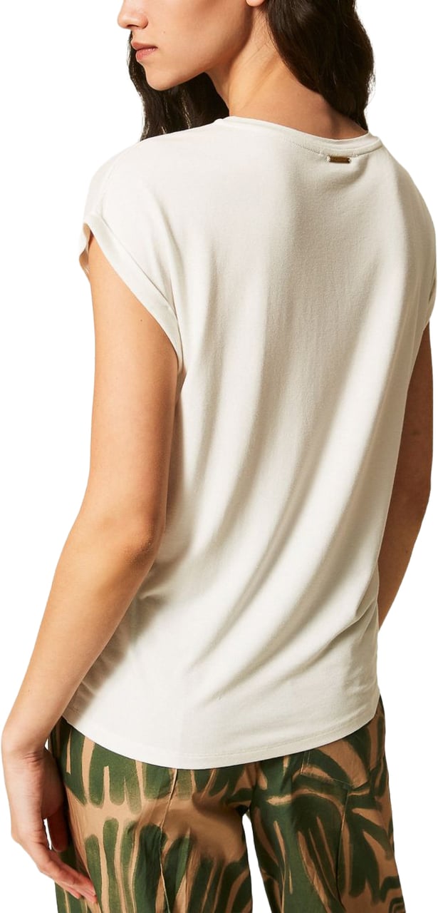 Twin-set T-Shirts And Polos Bianco Wit