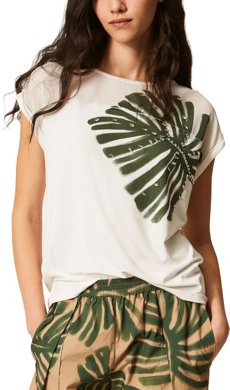 Twin-set T-Shirts And Polos Bianco Wit