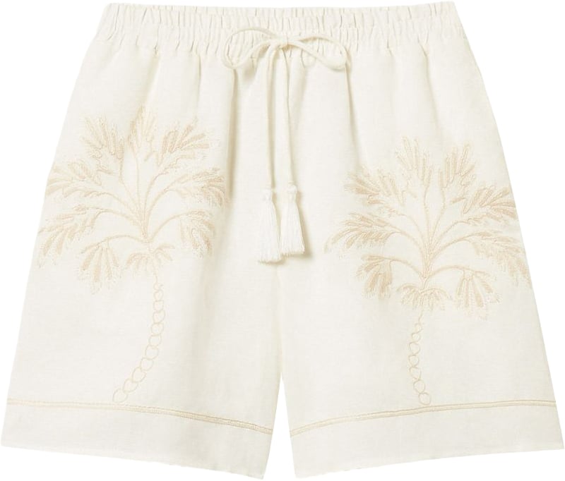 Twin-set Shorts Vaniglia/Fog Wit