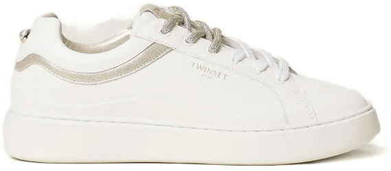 Twin-set Sneakers Biancoplatino Wit