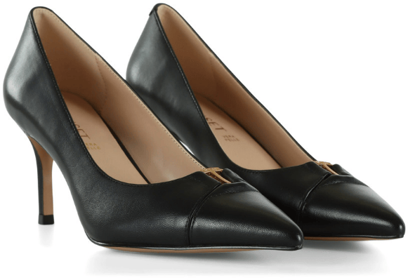 Twin-set With Heel Black Zwart